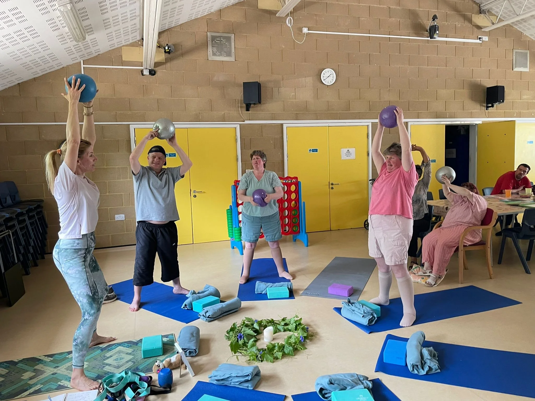 Mencap Yoga Class