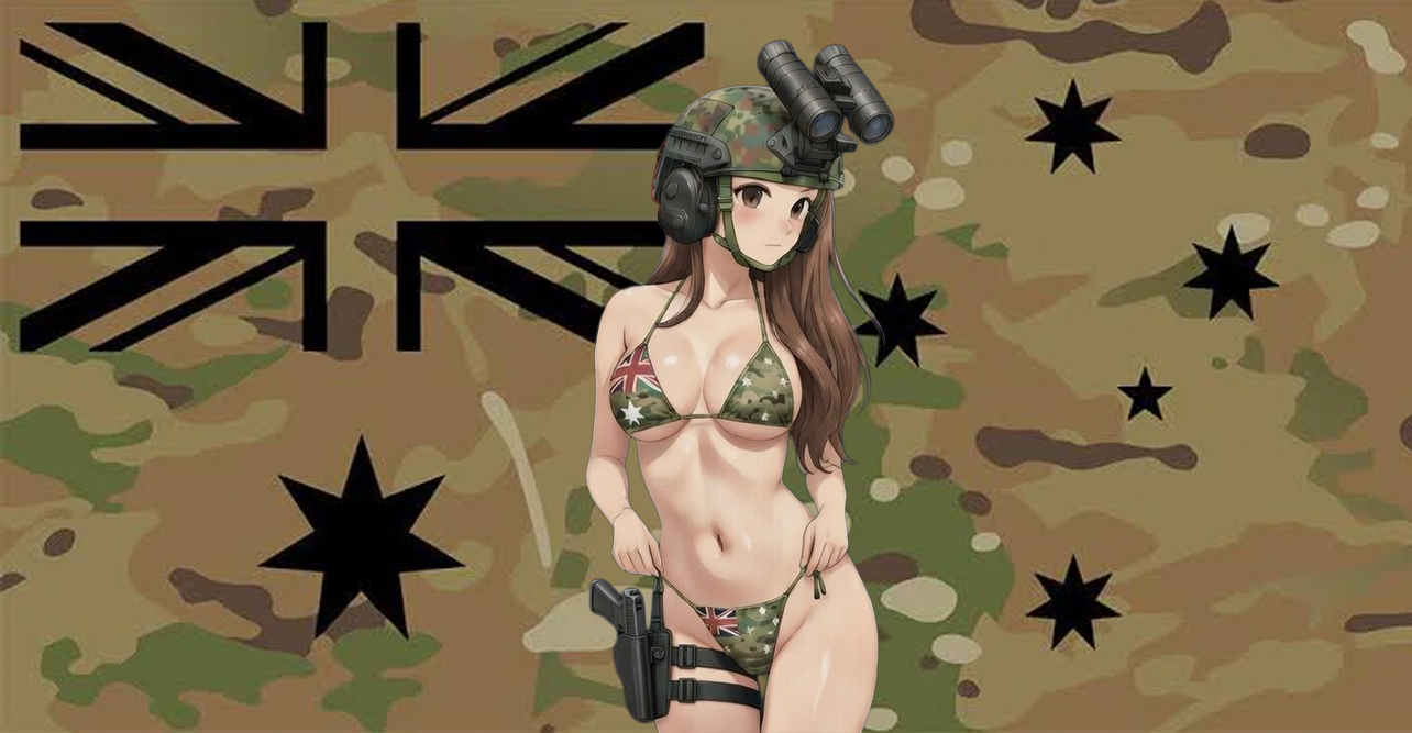 'SARAH' AUSTRALIAN FLAG