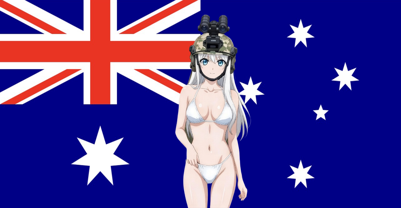 'KRYSTAL' AUSTRALIAN FLAG