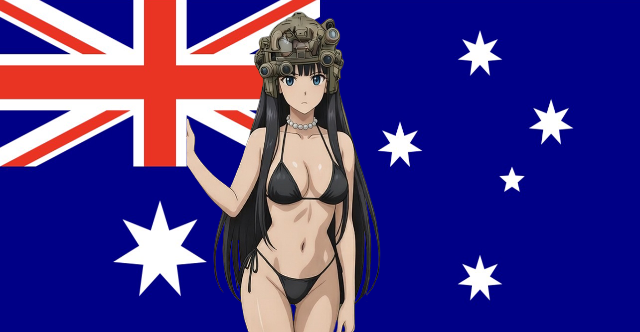 'AKAME' AUSTRALIAN FLAG
