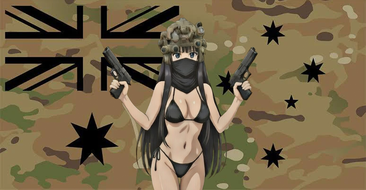 'AKAME' AUSTRALIAN FLAG