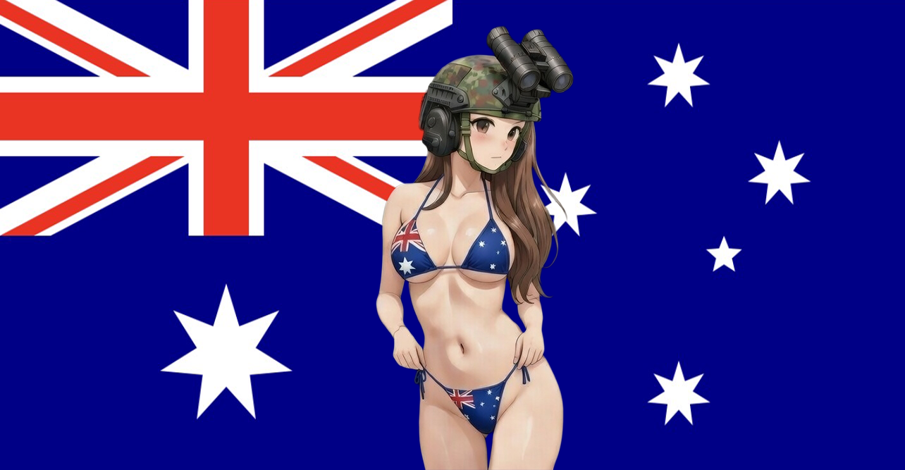 'SARAH' AUSTRALIAN FLAG