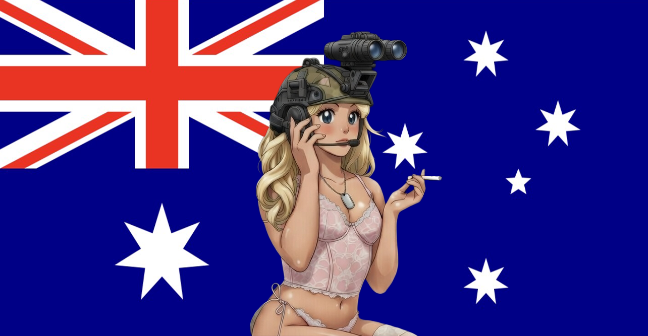'SABRINA' AUSTRALIAN FLAG