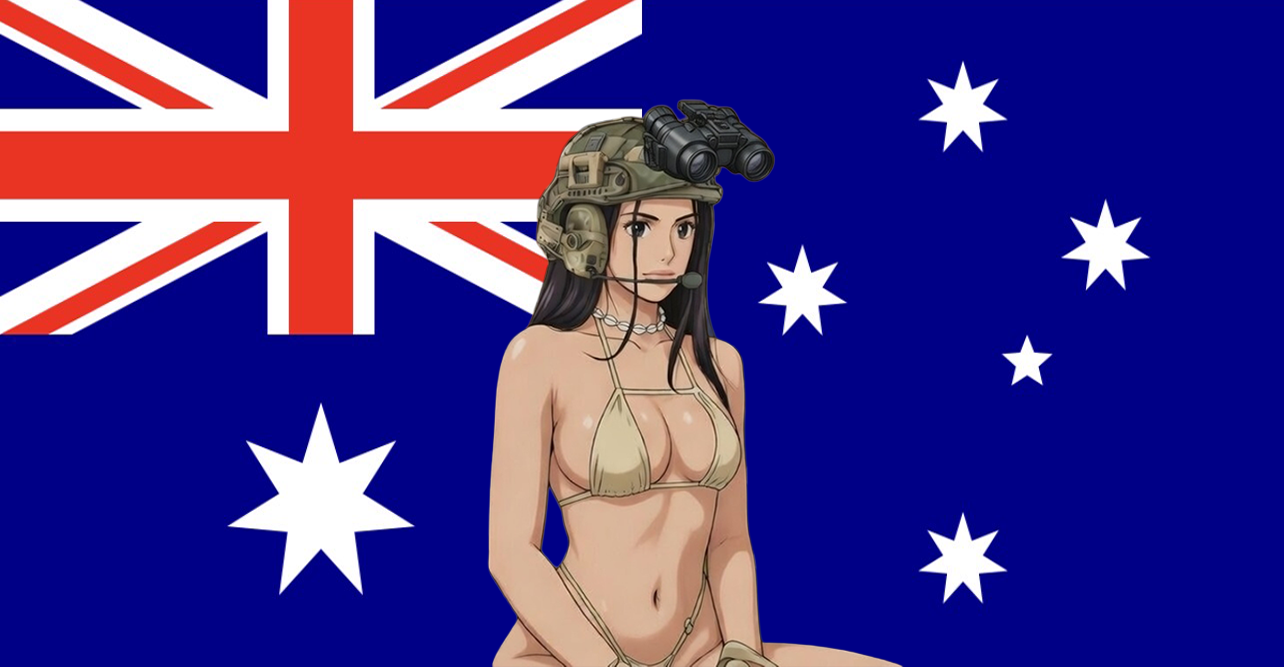 'CATIE' AUSTRALIAN FLAG
