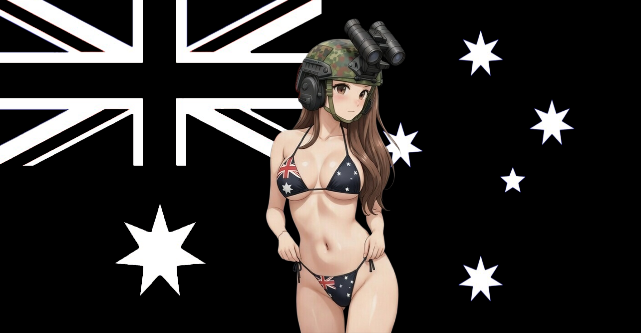 'SARAH' AUSTRALIAN FLAG