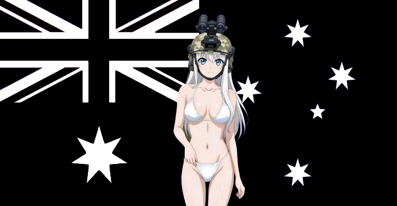 'KRYSTAL' AUSTRALIAN FLAG