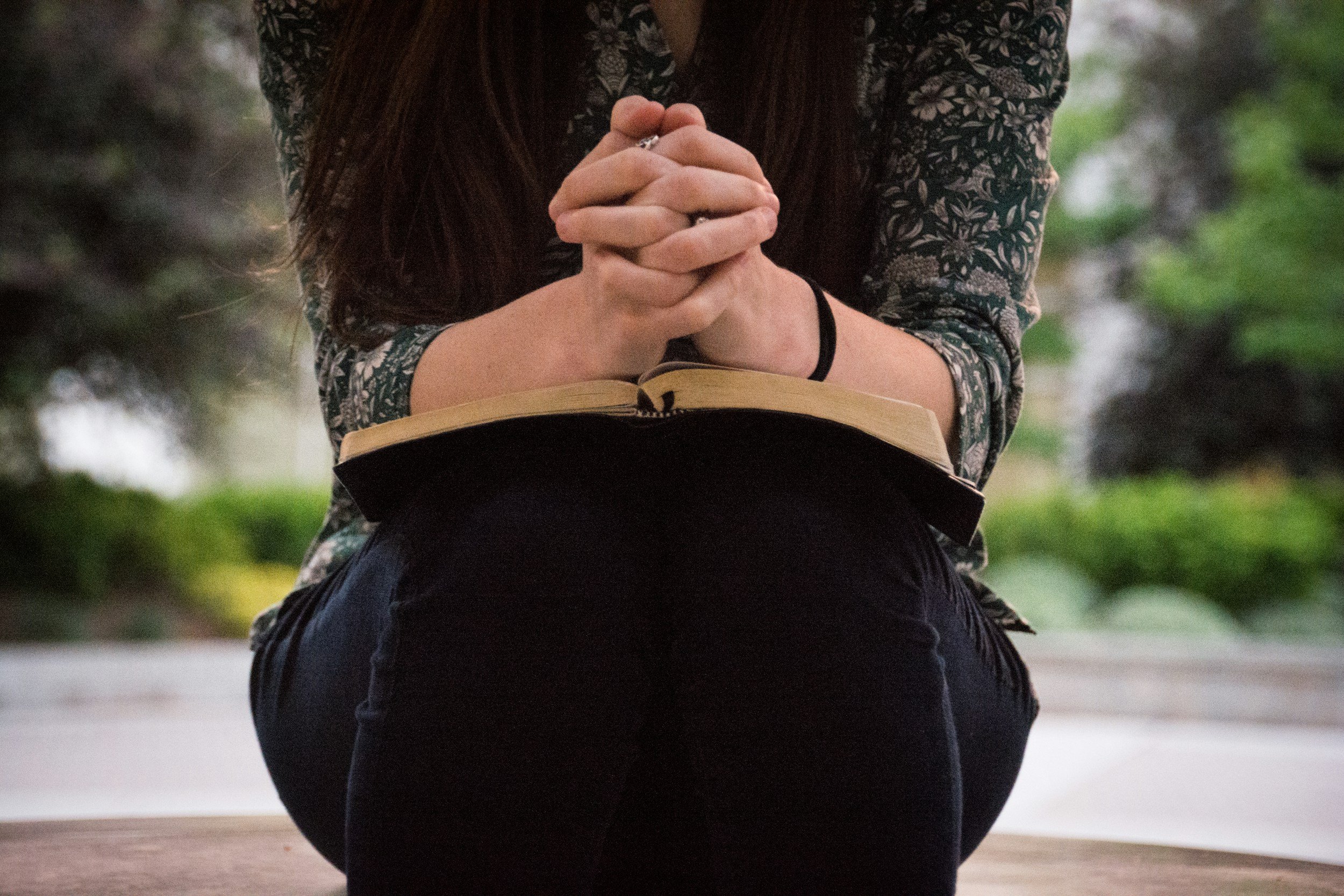 Person praying. Prayer Requests here.