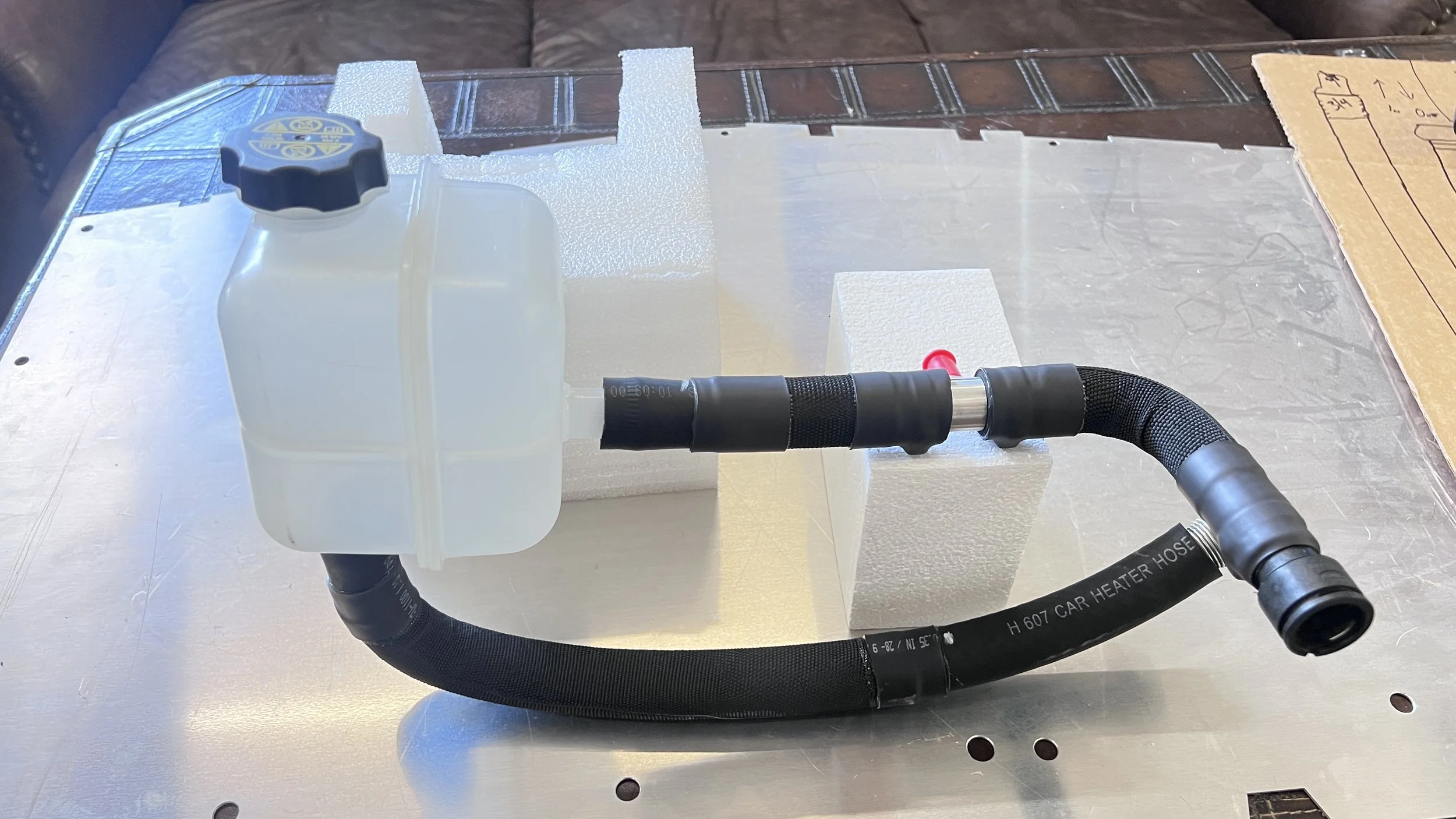 LT4 Supercharger Expansion Tank