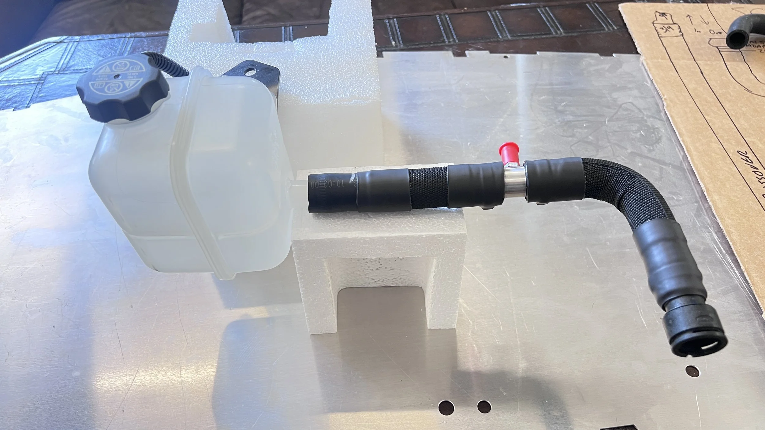 LT4 Supercharger Expansion Tank