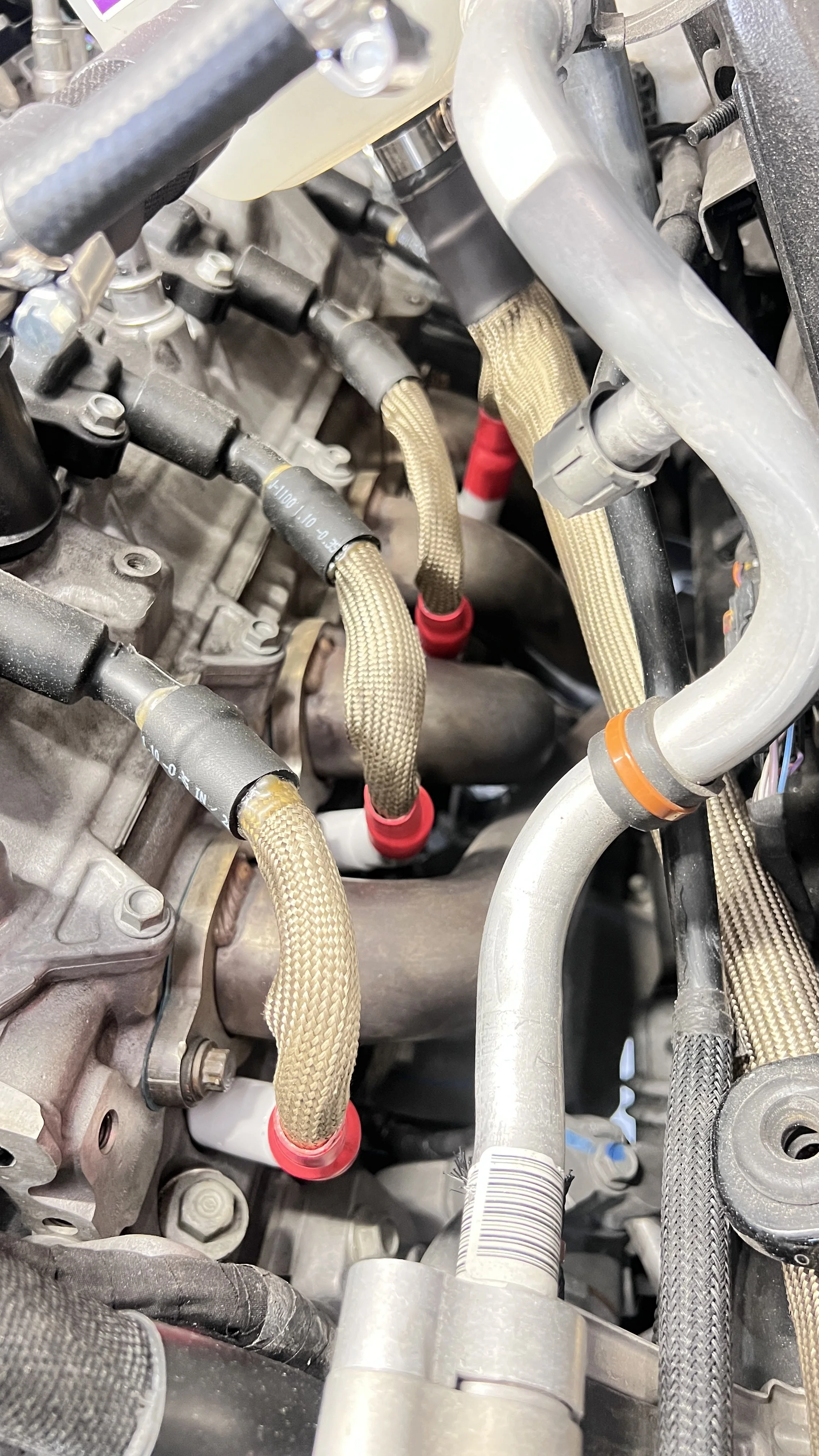 Patriot Motorsports Custom Titanium / Kevlar Wrapped 10mm LT4 Plug Wires with Porcelain Ceramic Boots