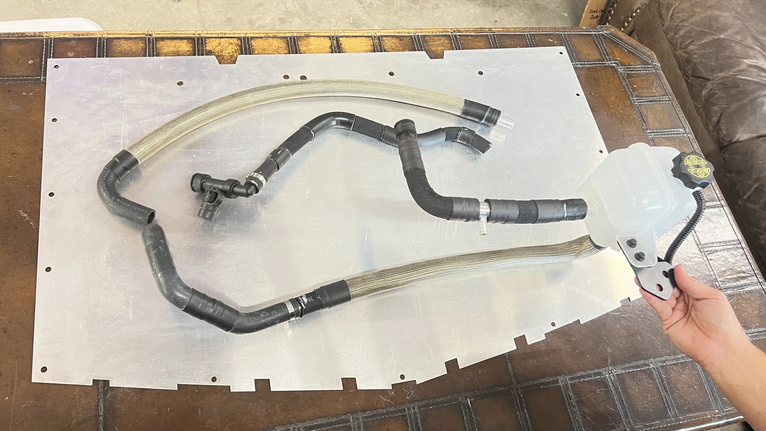 LT4 Supercharger Expansion Tank