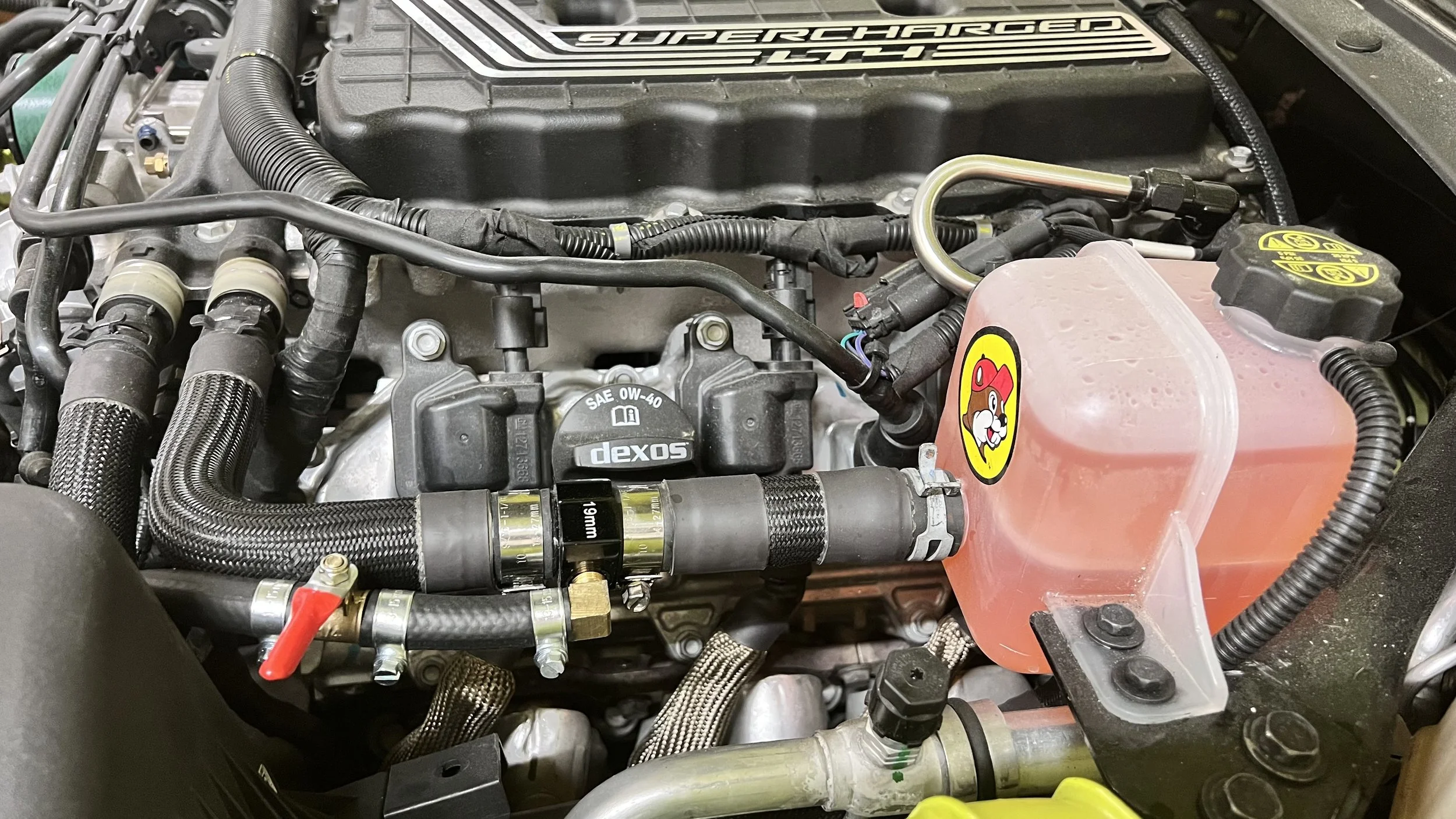 LT4 Supercharger Expansion Tank