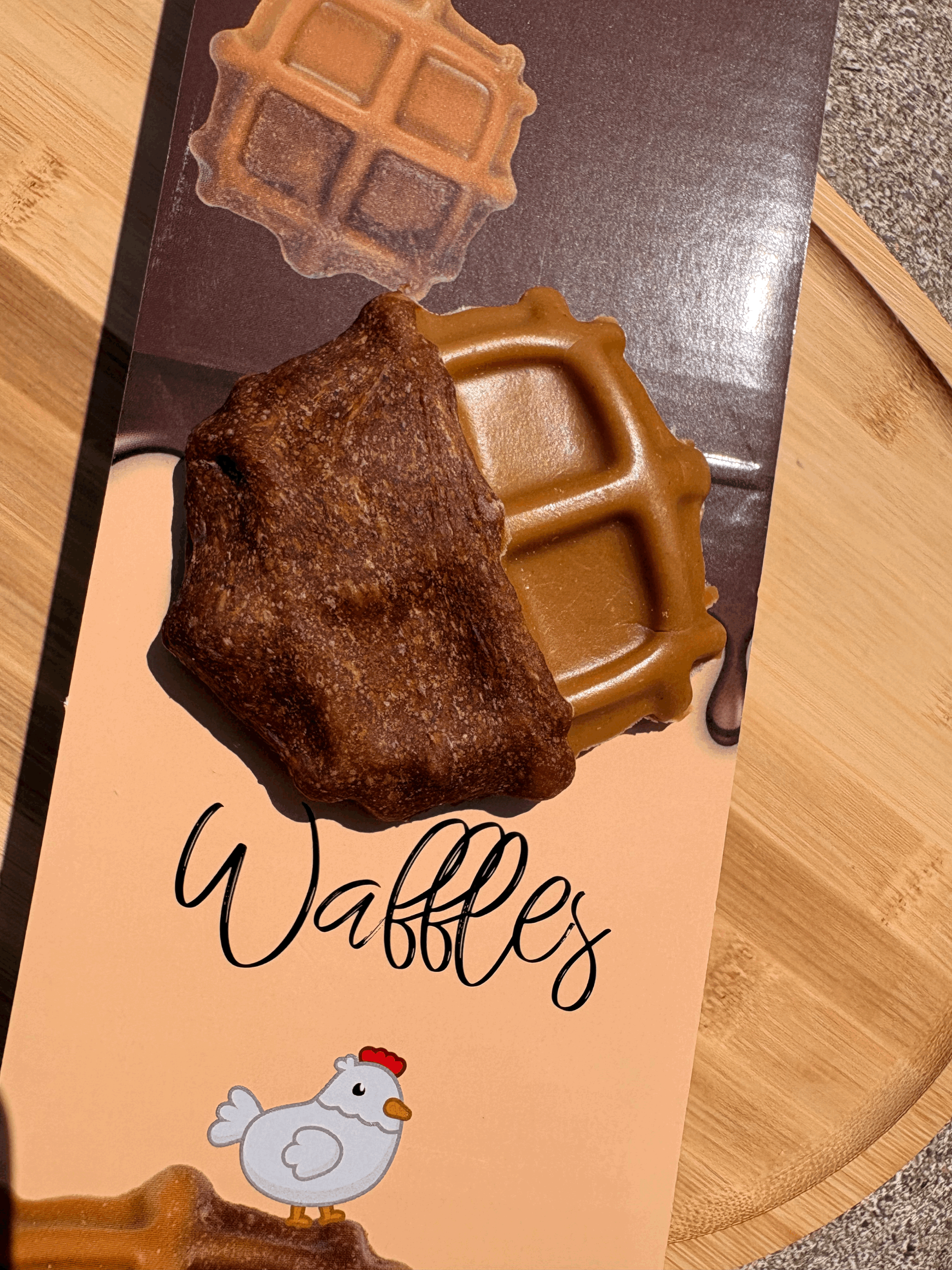 Gaufre - saveur poulet
