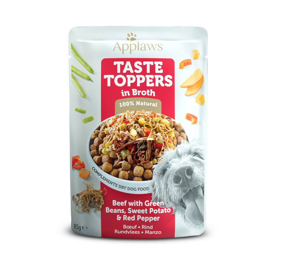 Applaws DOG TASTE TOPPERS Beef with Green Beans in Broth