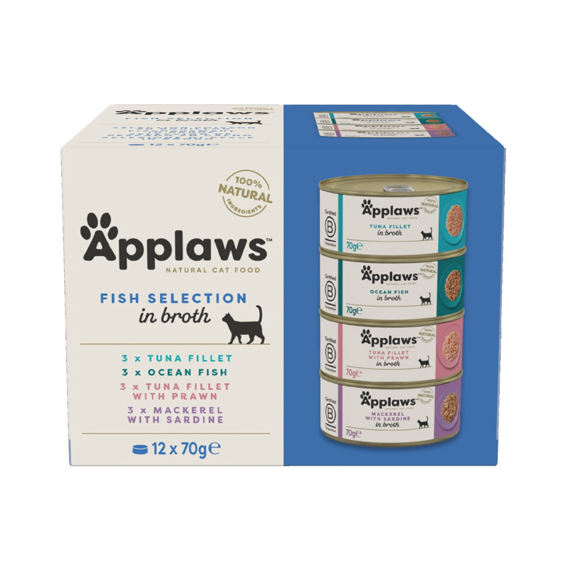 Applaws CAT Sélection de poissons