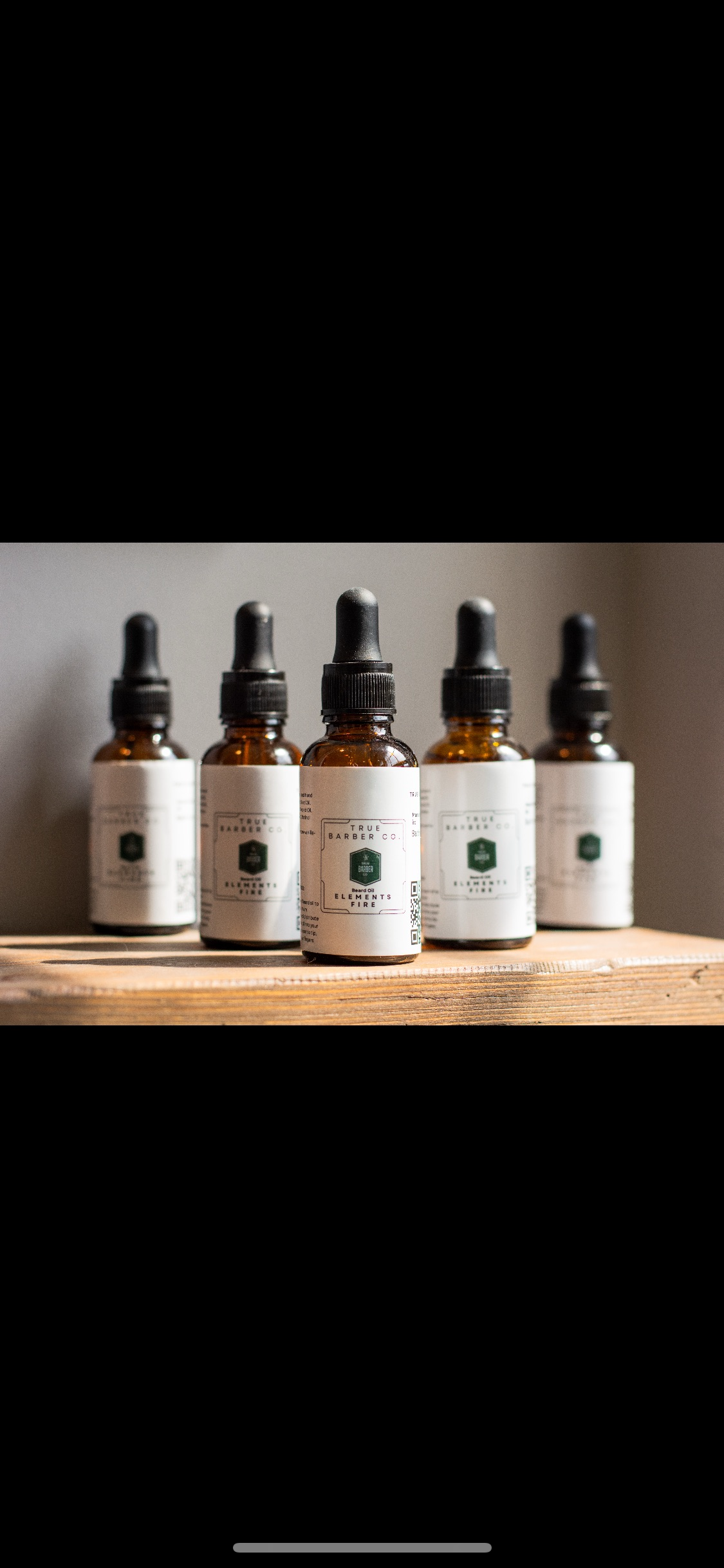 True Barber Beard Oil- Fire  (6 per case)