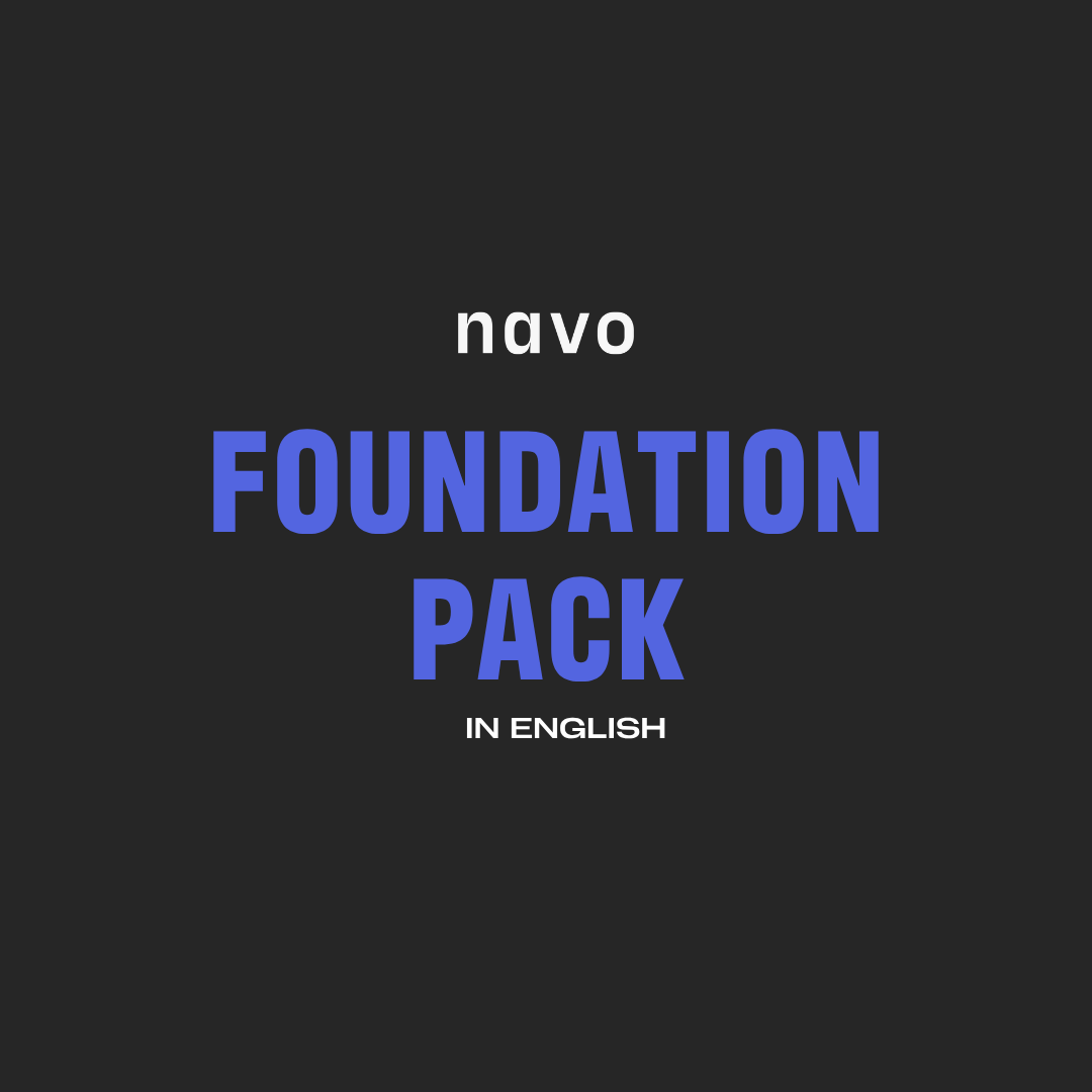 Navo Foundation Pack (In English)