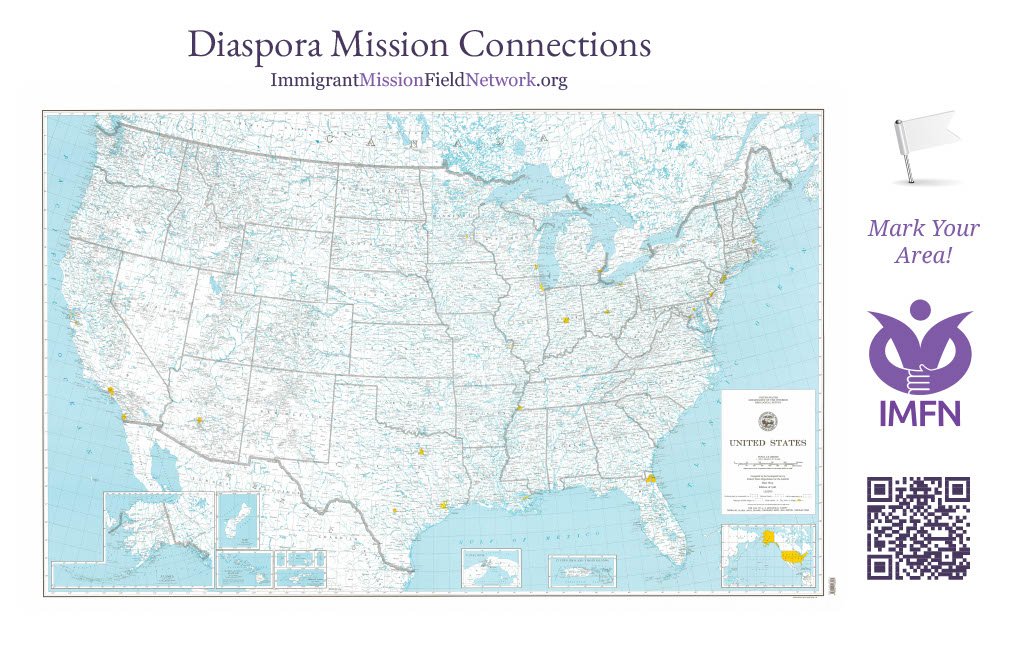 Diaspora Mission Connections Map