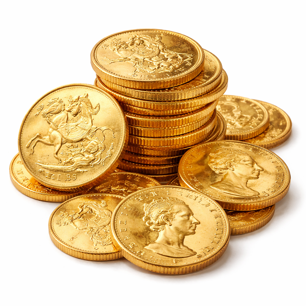 best prices paid for solid gold coins, sovereigns and gold bullion bars