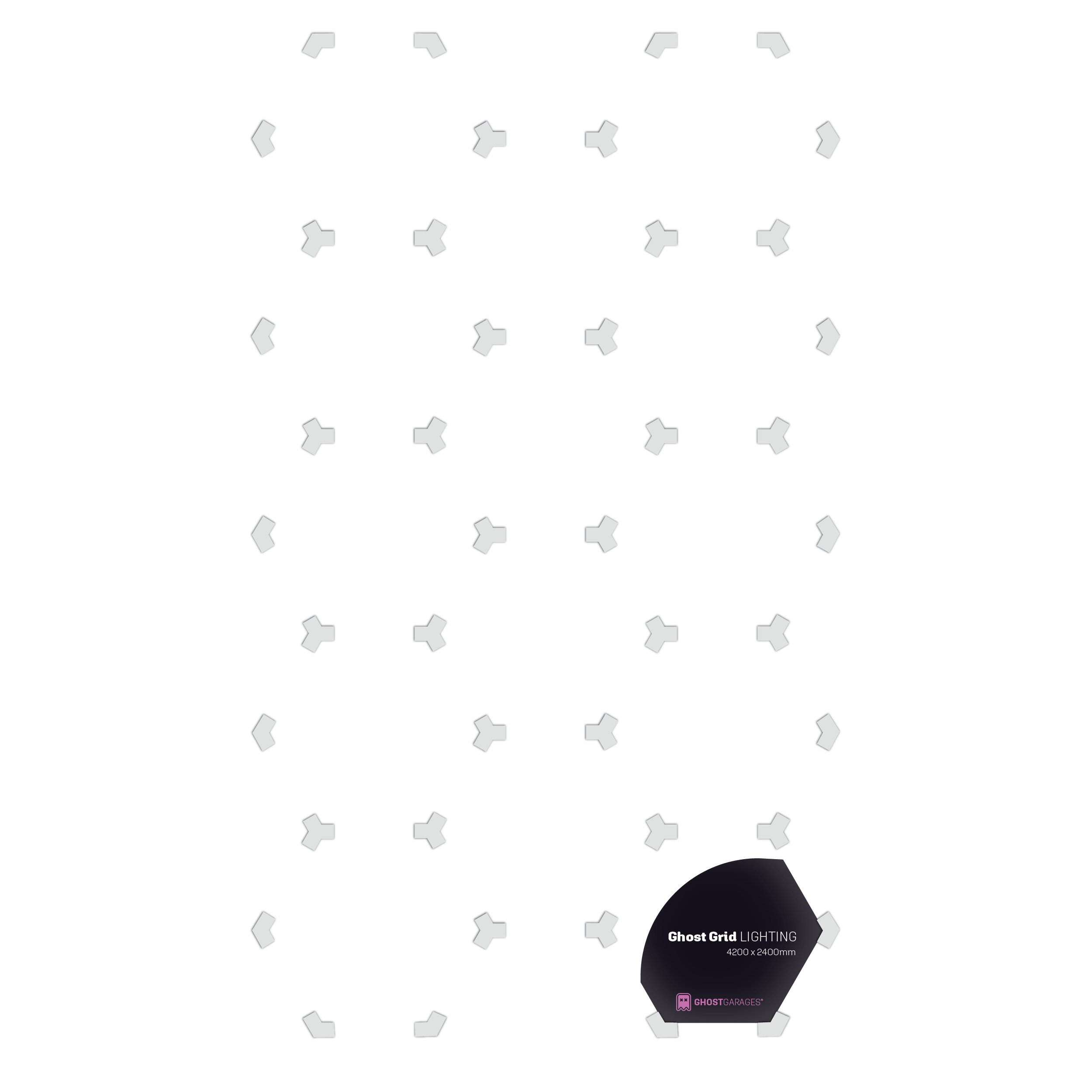 GHOST GRID Lighting 14-Grid (2.4x4.2m)