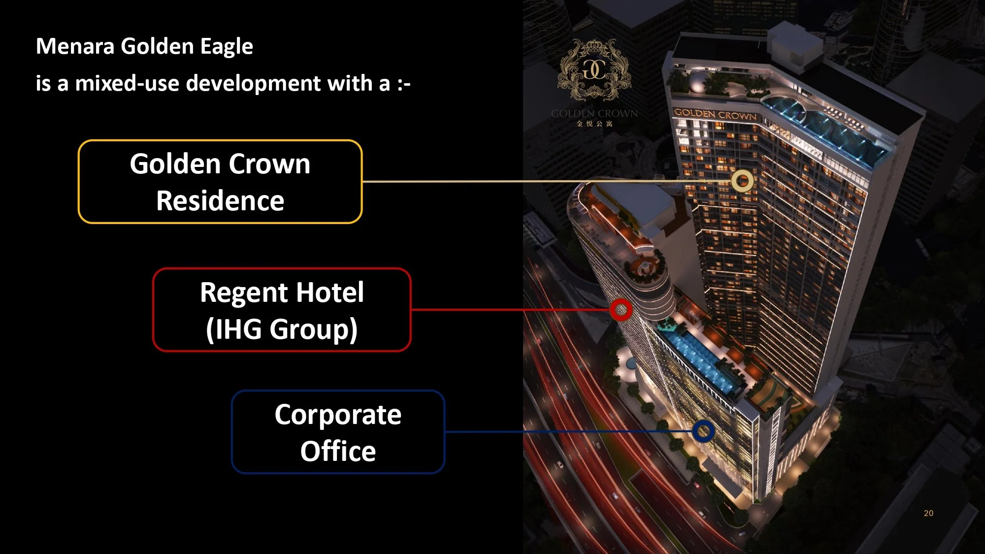 吉隆坡 TRX Golden Crown