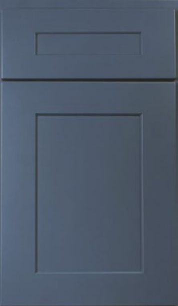 Sample Shaker Navy cabinet door