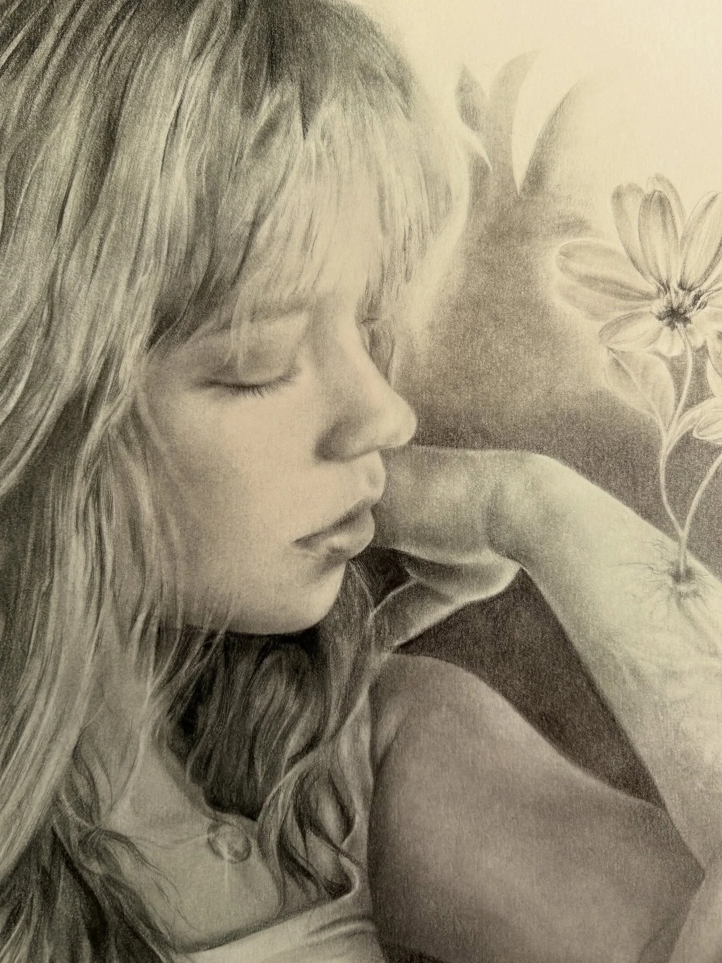 Here&rsquo;s a drawing that&rsquo;s been sitting in my drawer for a year or so because I haven&rsquo;t known how to proceed with it🤷&zwj;♀️ But as the piece is also about growth, I just decided it&rsquo;s time to move on from this drawing and sign i