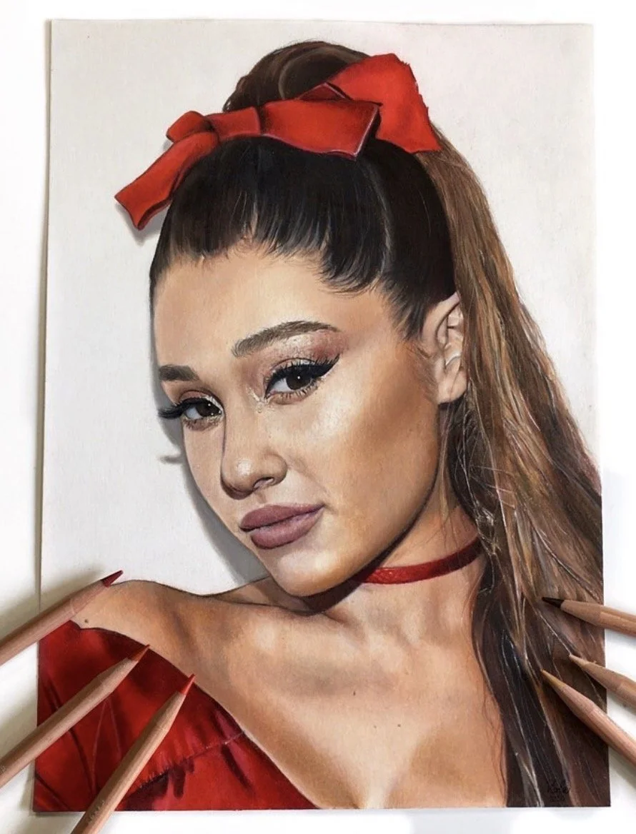 Ariana Grande (A4)
Colored pencils / Puuvärit