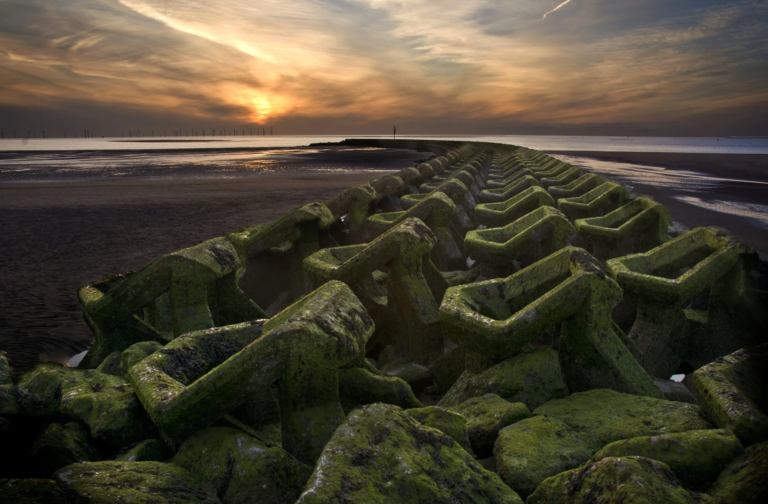 Fort Perch Rock, The Sea Defences