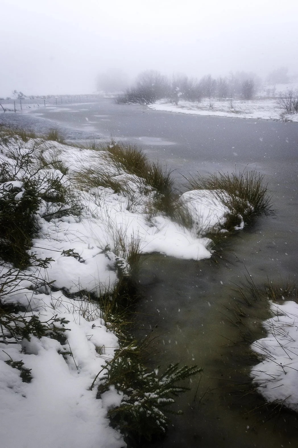 Waun Y Llyn, frozen lake - 02