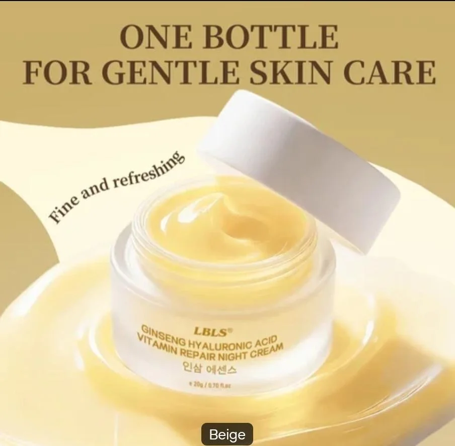 GINSENG HYALURONIC ACID VITAMIN REPAIR NIGHT CREAM