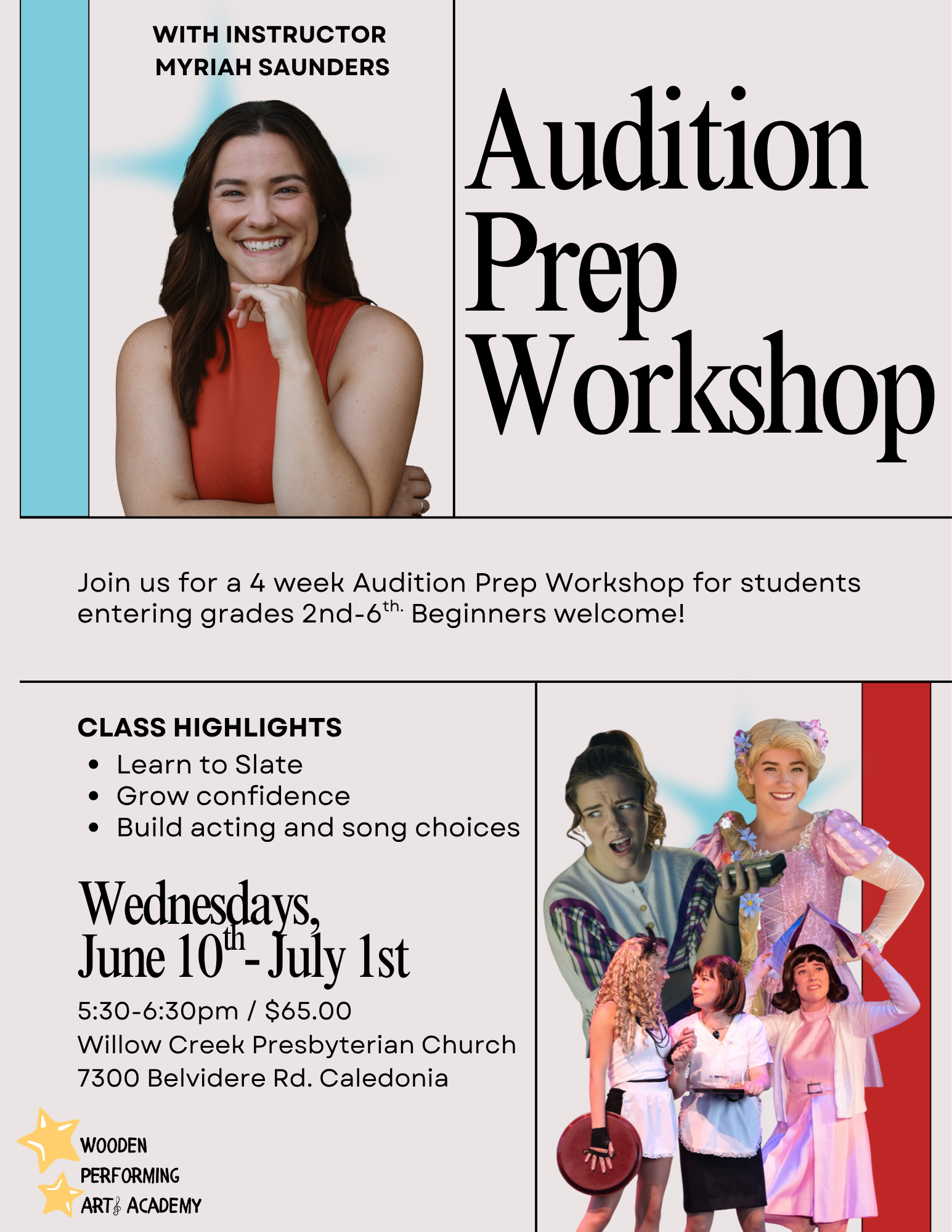 Audition Workshop (4 week session)