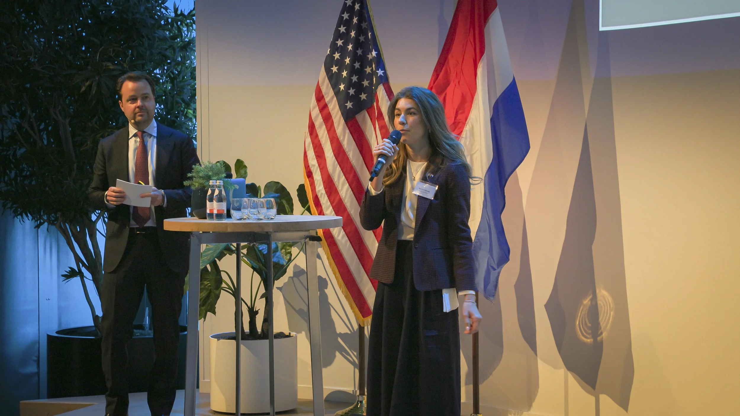 United States and France Support.