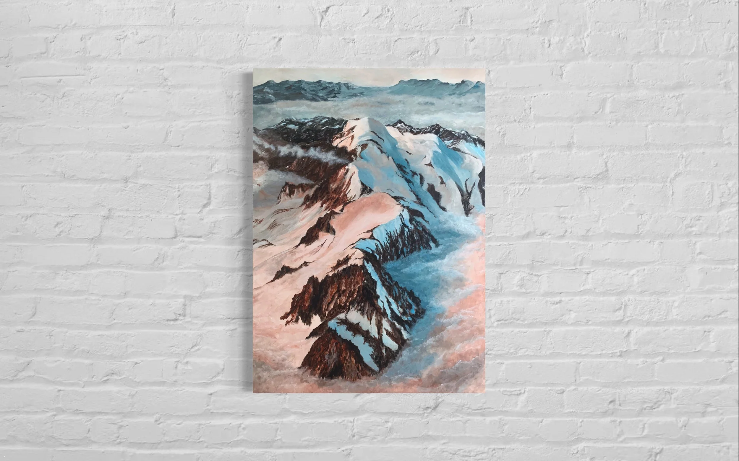 Das Mont Blanc Massiv