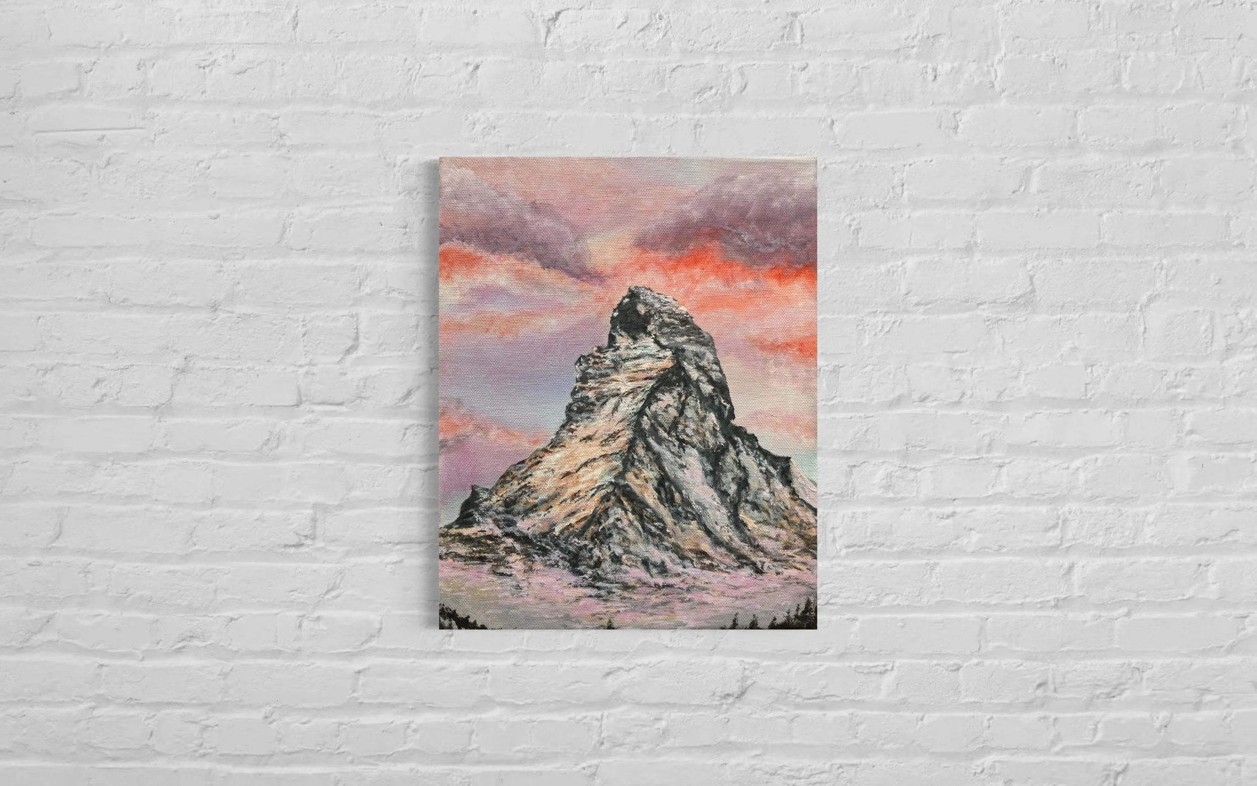 Matterhorn im Sonnenuntergang