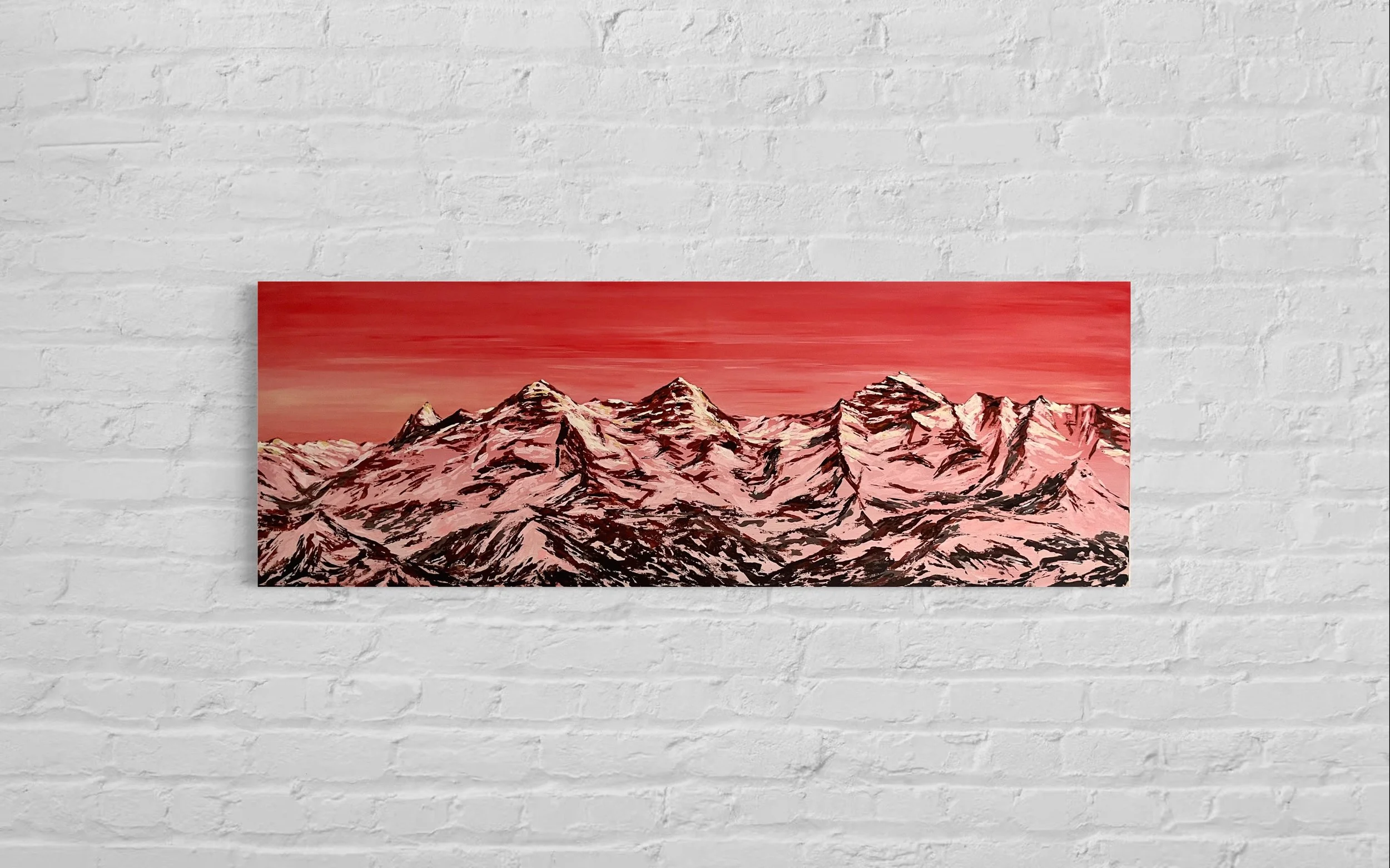 Säntis im Sonnenuntergang