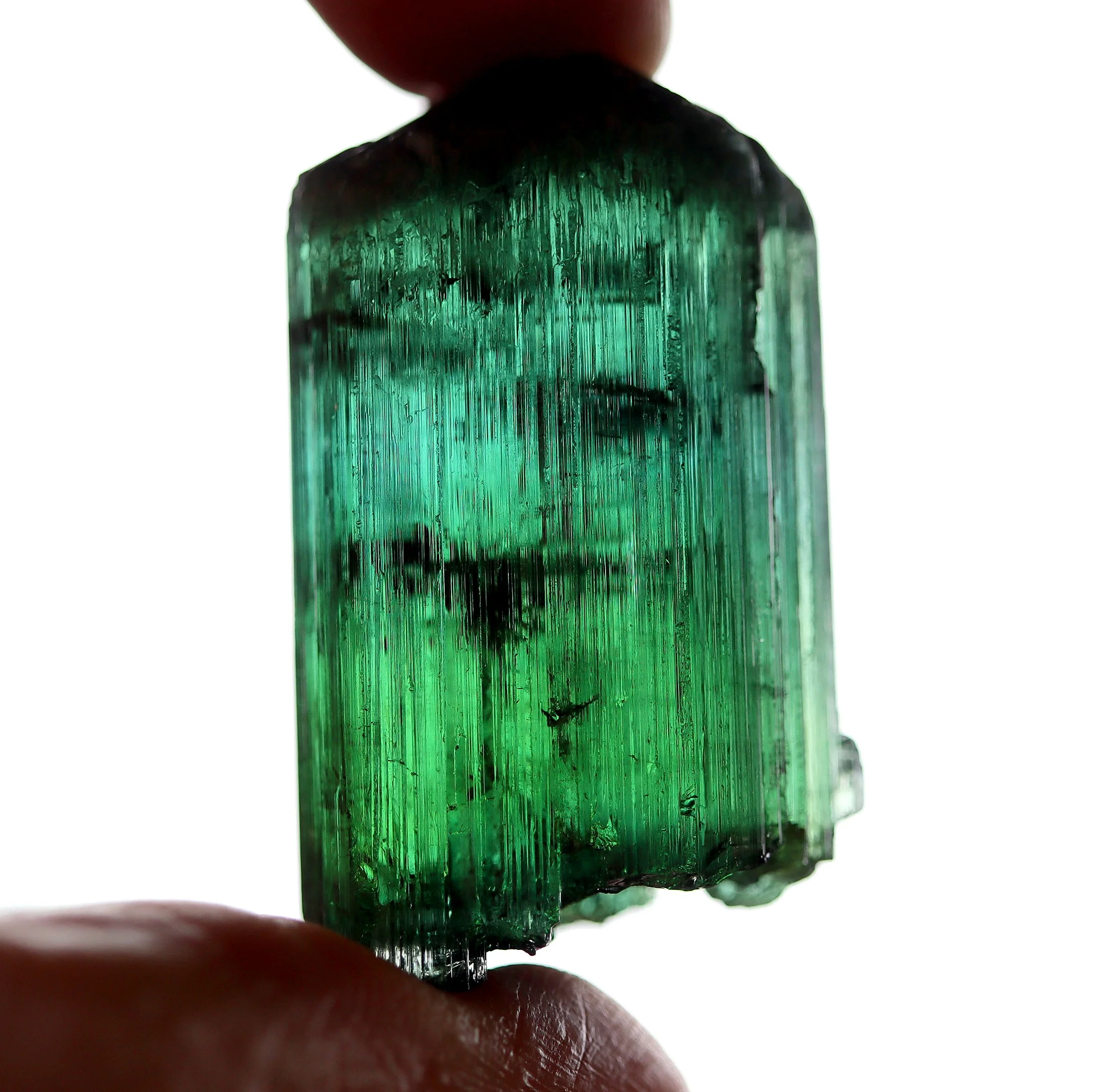 Gem Tourmaline, Barra do Salinas, Minas Gerais, Brazil. 66.72 grams