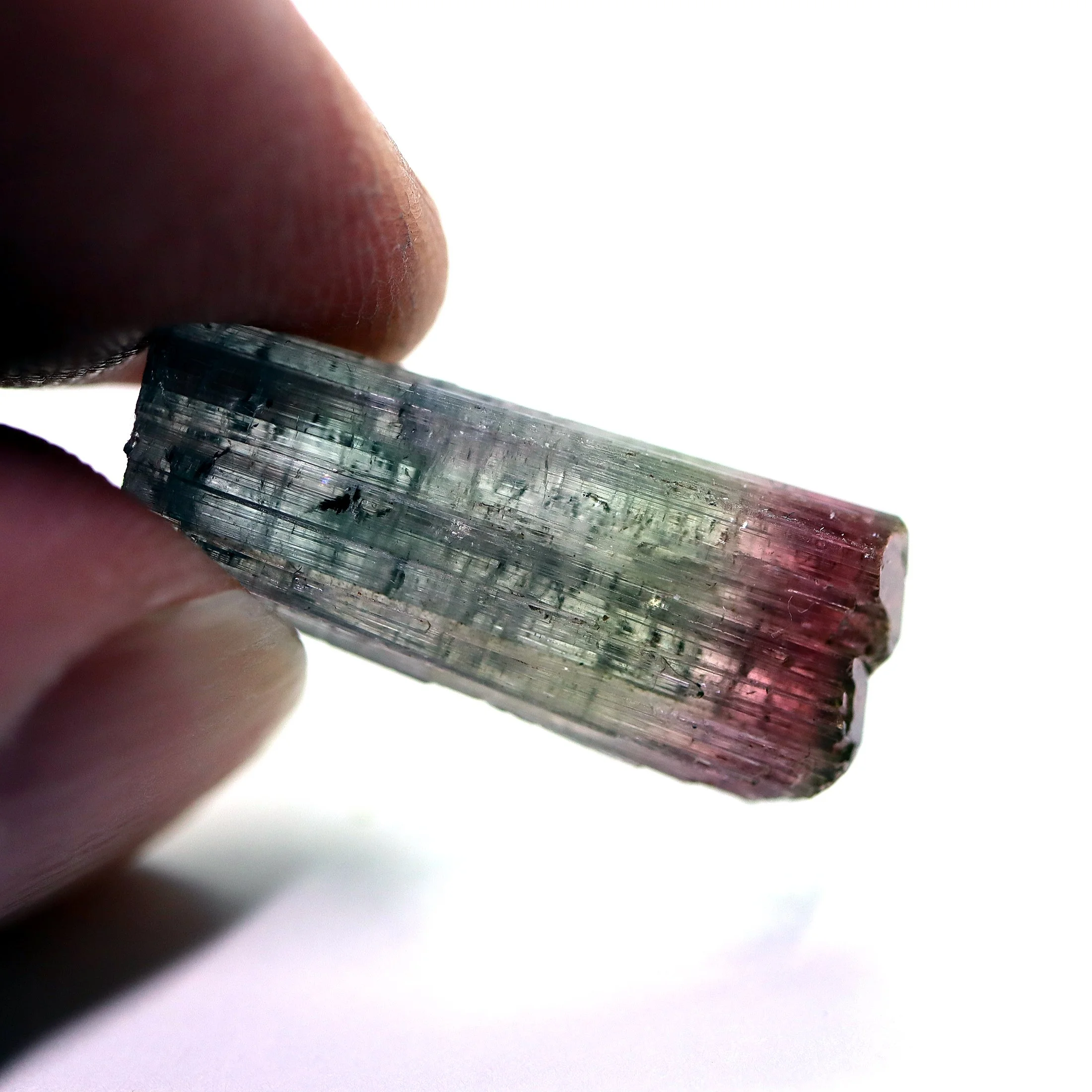 Tourmaline var. Elbaite - Lipstick Pocket, Cruzeiro Mine, Minas Gerais, Brazil