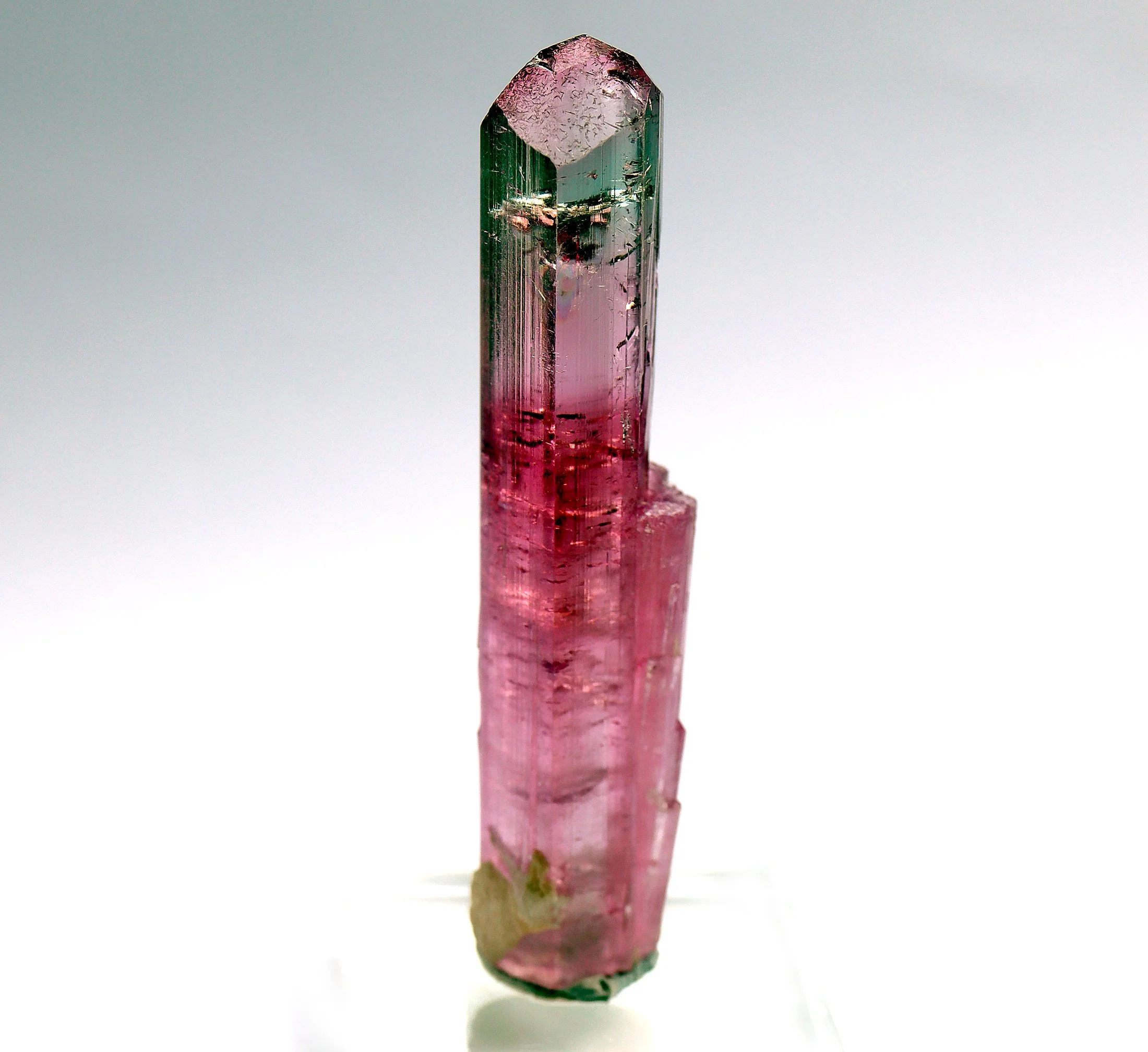Gem Tourmaline crystal. Doubly Terminated. 30.1 gram