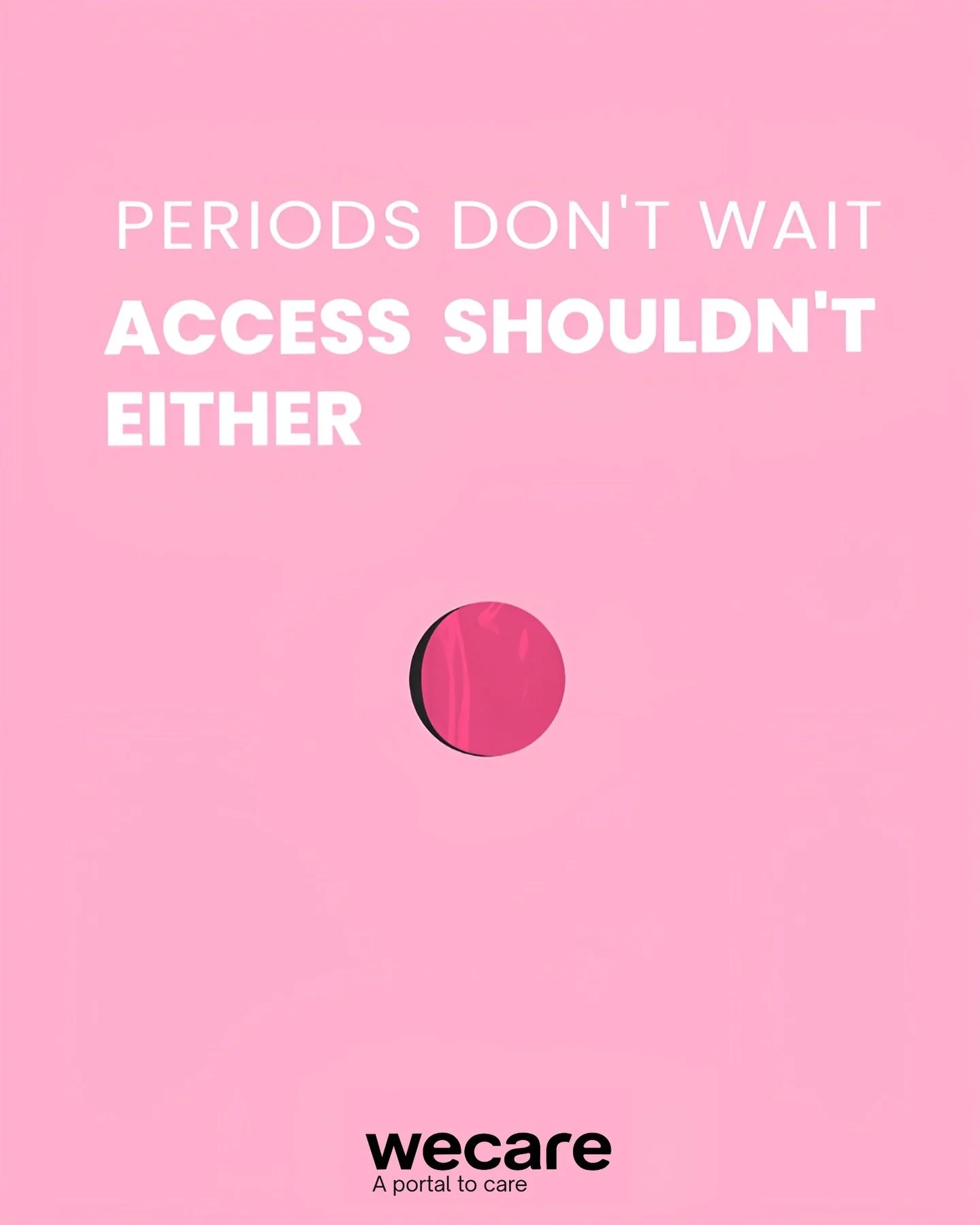 მენსტრუაცია არ იცდის. ძალიან ხშირად, ჰიგიენურ საშუალებებზე წვდომა არაა მაშინ, როდესაც ყველაზე მეტად გჭირდება.

ბიოლოგია არ უნდა იყოს სტრესის ან დისკომფორტის წყარო. WeCare უზრუნველყოფს, რომ თქვენ გქონდეთ საყრდენი იმ სივრცეებში, სადაც იმყოფებით.

მზრუნ