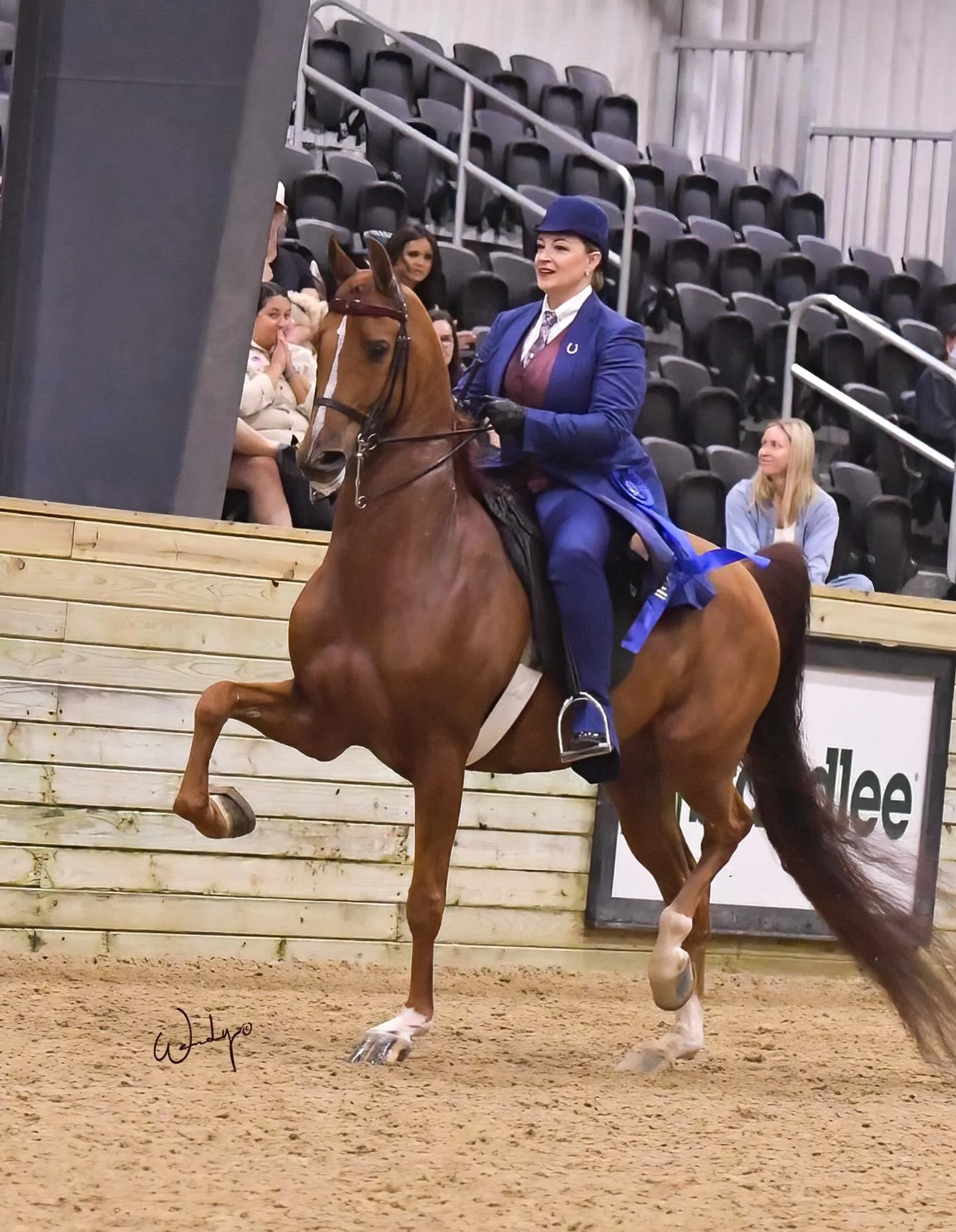 Double Trouble LR and Laura Vaughn with the win in HA Country Pleasure ATR Select last week! Looking forward to a great season with these two!!