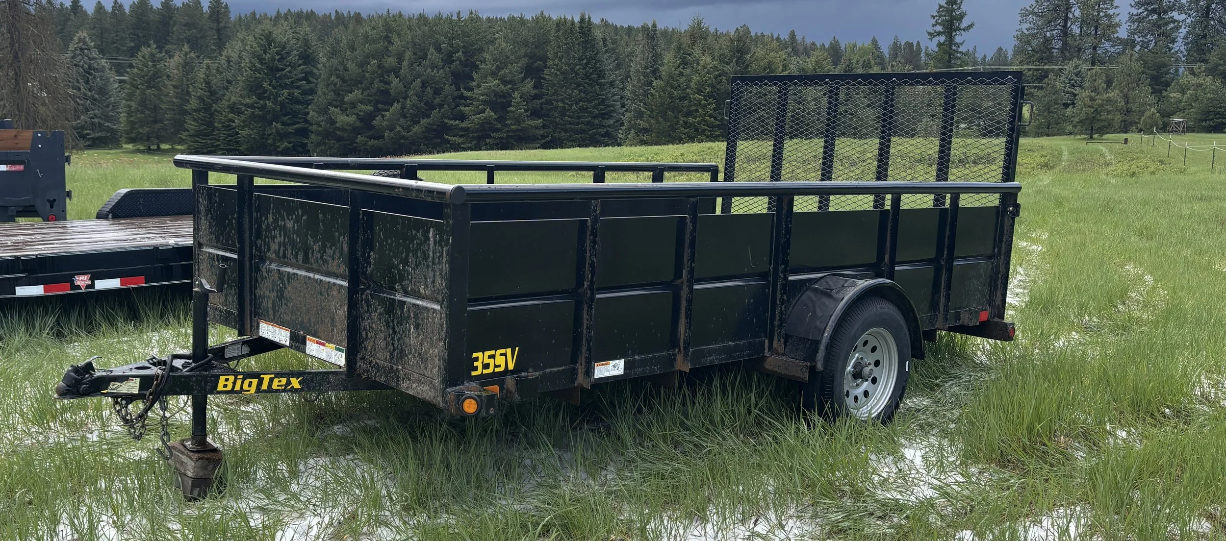 2020 Big Tex 6'x12' Utility Trailer $34/day, $199/week, $699/month MID-SIZED SUV Towable! Pull-down ramp, Floor tie-downs GVWR 2995 lb, Tare 1332 lb, Max Payload 1663 lb