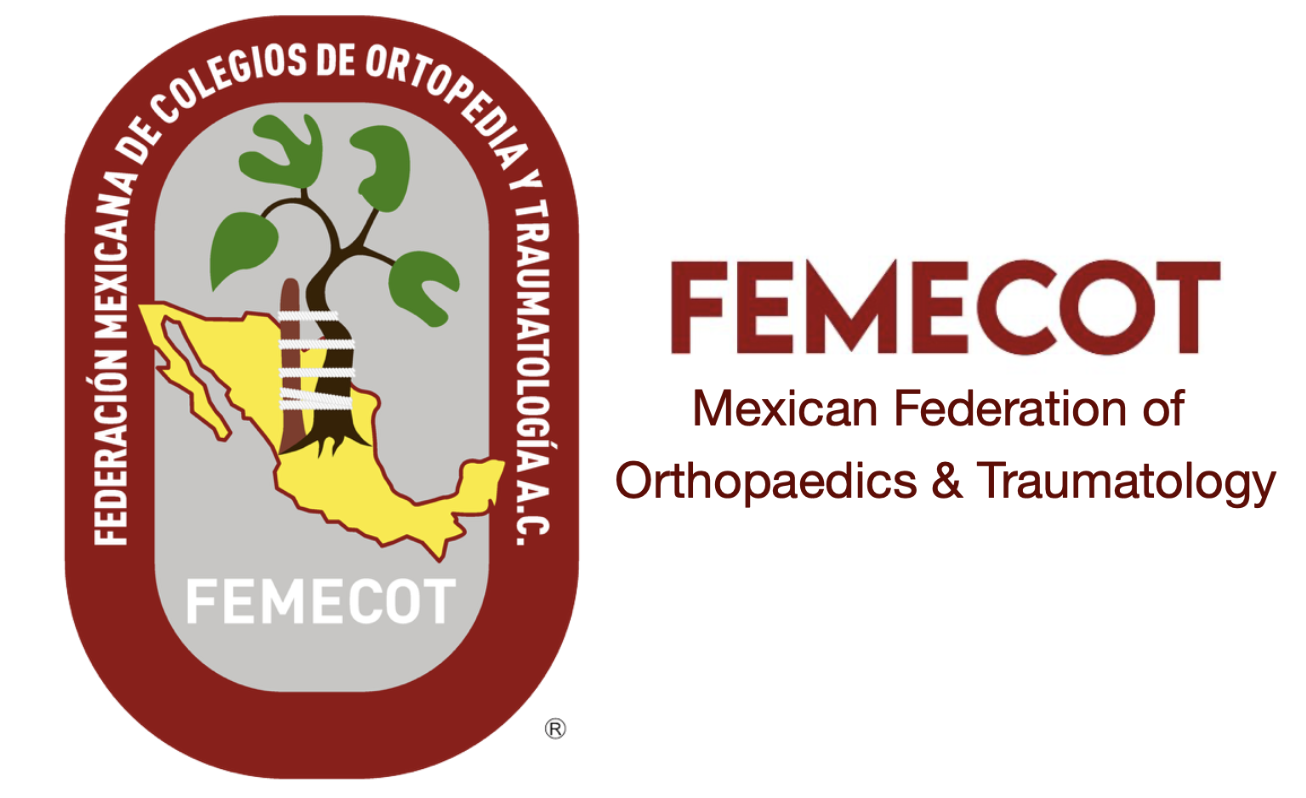 FEMECOT Mexican Federation of Orthopedics and Traumatology LOGO
