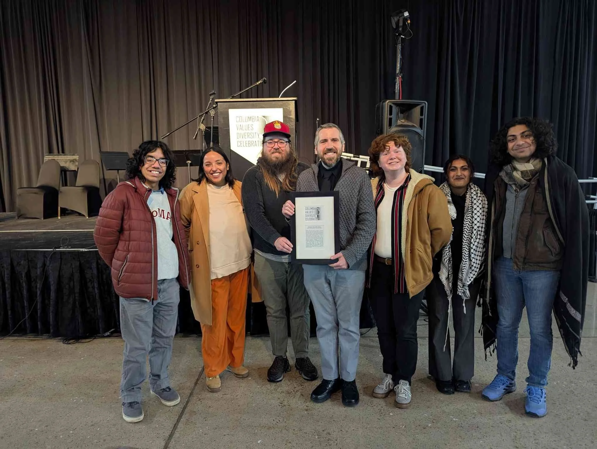 Missouri Jobs with Justice was honored with the Columbia Values Diversity Award yesterday! We are so proud of the work we do as part of the MOJWJ coalition. 

The Mizzou YDSA, MMDS and MOJWJ venn diagram have so much overlap were basically a circle s