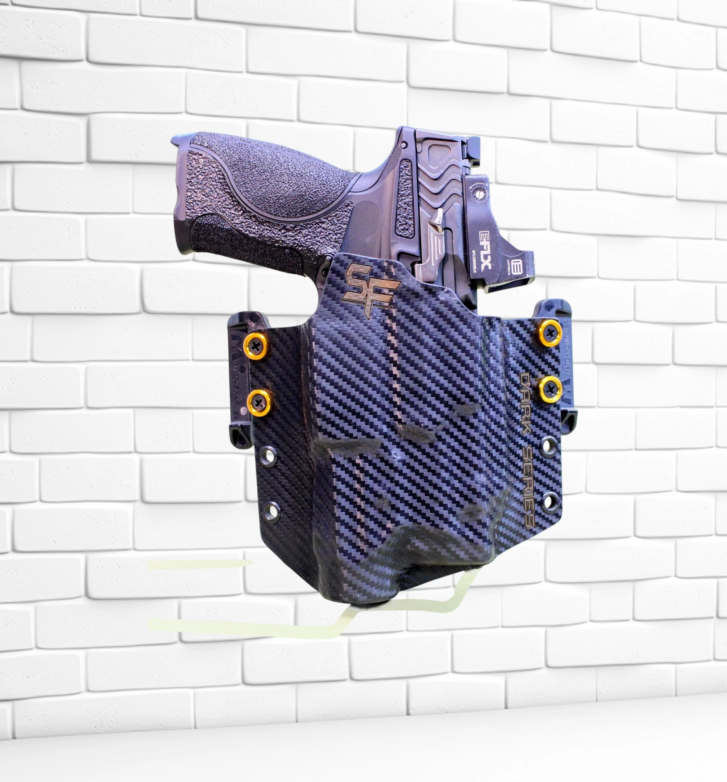 Smith & Wesson OWB Pancake with Weapon Mounted Light