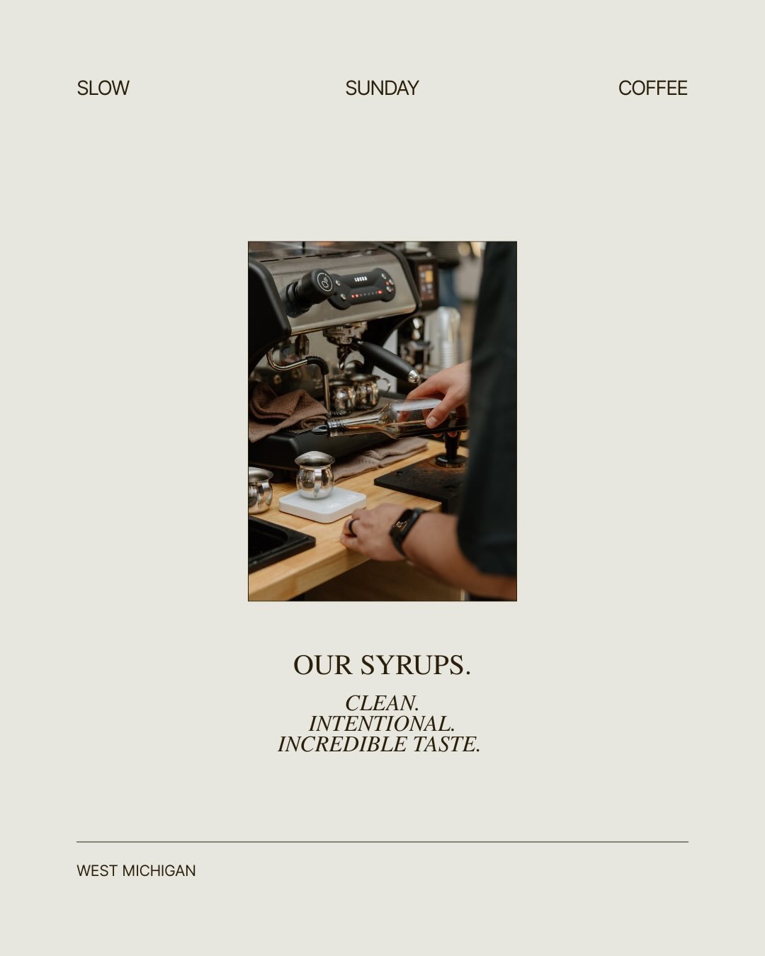 We don&rsquo;t compromise here 🧡 Clean ingredients, better taste, better for you. 

We enjoy crafting up the perfect flavors for you. Always made fresh, specifically for YOUR event. 

Set your event apart today through Slow Sunday!