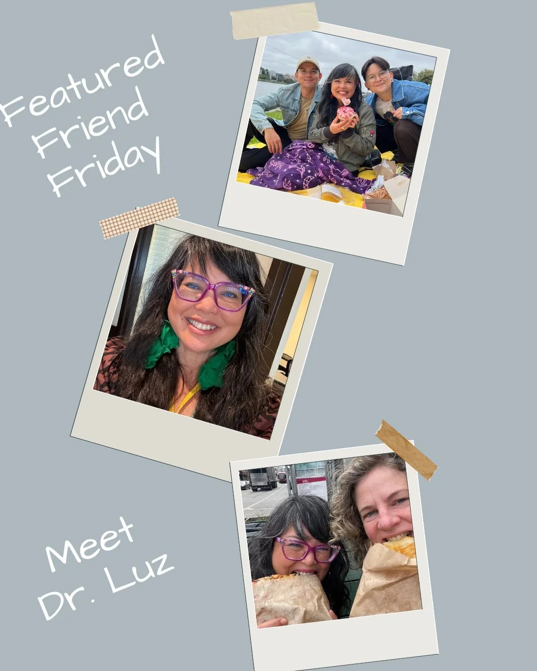 It's Featured Friend Friday! This is quickly becoming one of my favorite traditions. Meet my friend, Dr. Luz, of Parenting on Purpose: Raising Bad Ass Humans By Becoming One Yourself...Check out Luz's Instagram, give her a follow, read her book, and 