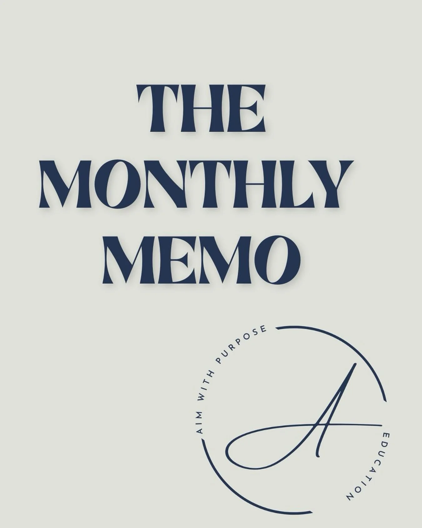 My Monthly Memo is up and running!! Click on my story and take a peek!
👓Happy reading!