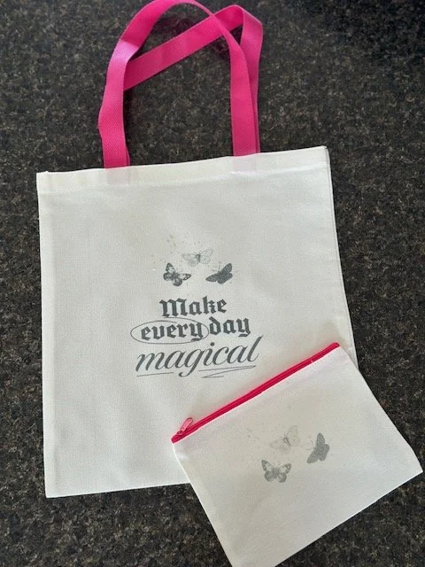 Magical Tote with pouch (Pink)