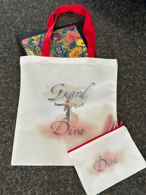 Guard Diva Tote Bag with pouch (Red)